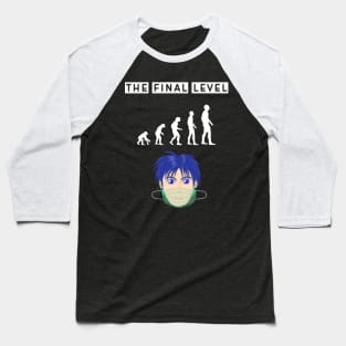 Mask is the end of the evolution Baseball T-Shirt